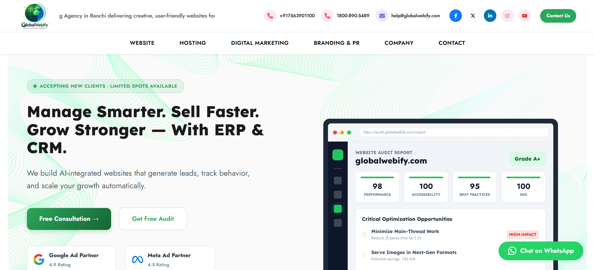 Feature-Rich Web Application